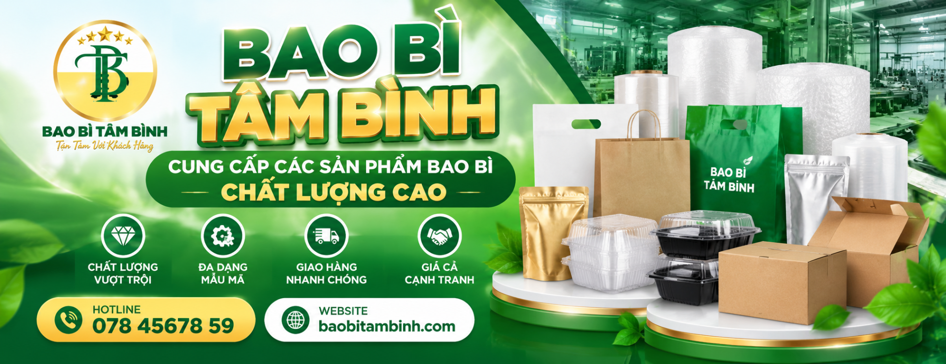 Top 3 Cơ Sở Bao Bì Uy Tín, Chất Lượng Tại Bình Tân, TP.HCM