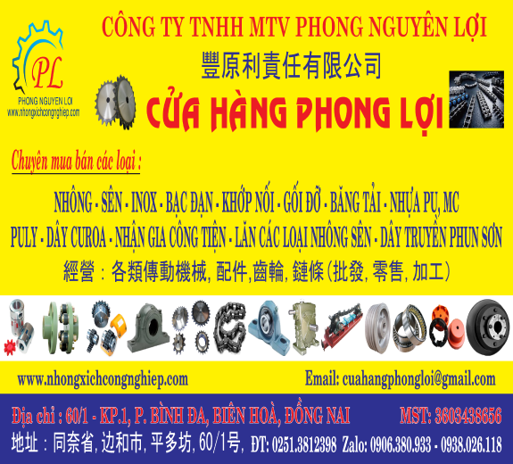 TOP 5 CÔNG TY NHÔNG XÍCH CÔNG NGHIỆP UY TÍN, CHẤT LƯỢNG TẠI ĐỒNG NAI